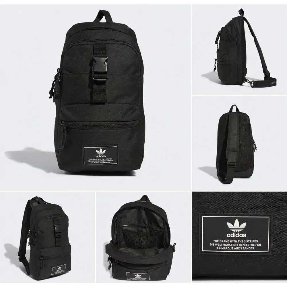 New ADIDAS Utility 3.0 Sling Bag Black